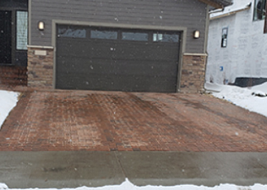 Heated driveway system.